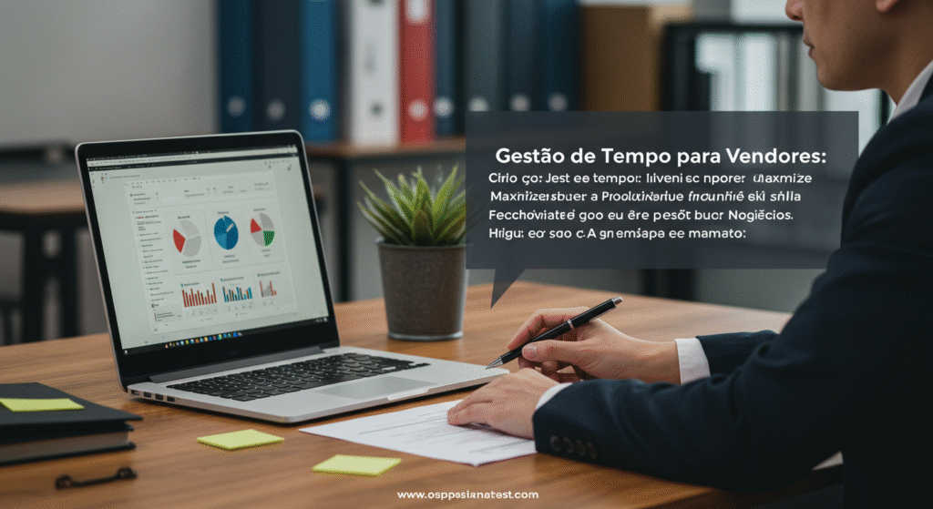 Gestão de Tempo para Vendedores: Maximize sua Produtividade e Fechamento de Negócios
