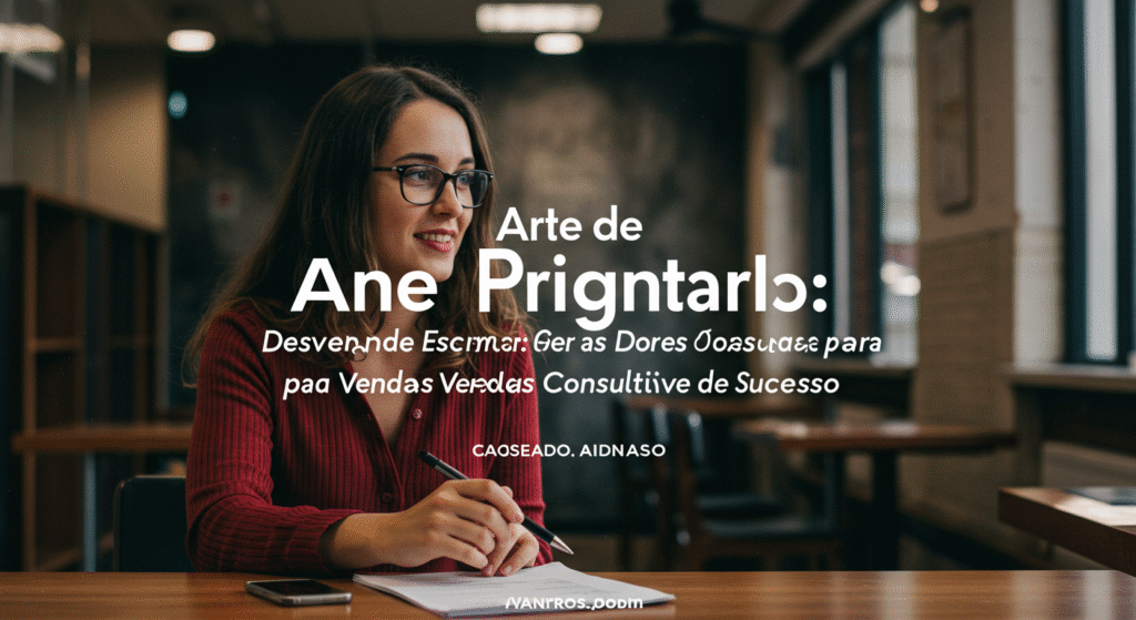 Imagem para A Arte de Escutar e Perguntar: Desvendando as Dores Ocultas para Vendas Consultivas de Sucesso