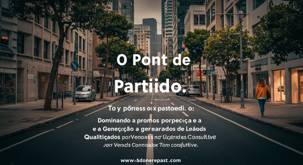 Imagem para O Ponto de Partida: Dominando a Prospecção e a Geração de Leads Qualificados para Vendas Consultivas