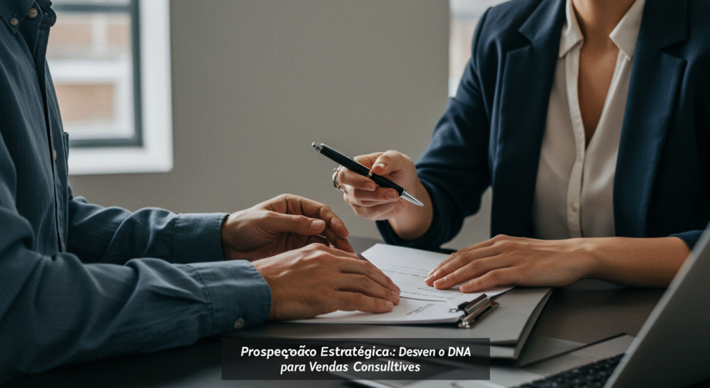 Imagem para Prospecção Estratégica: Desvendando o DNA do Cliente Ideal para Vendas Consultivas