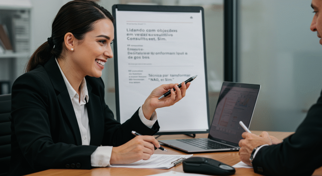 Lidando com Objeções em Vendas Consultivas: Técnicas para Transformar "Não" em "Sim"