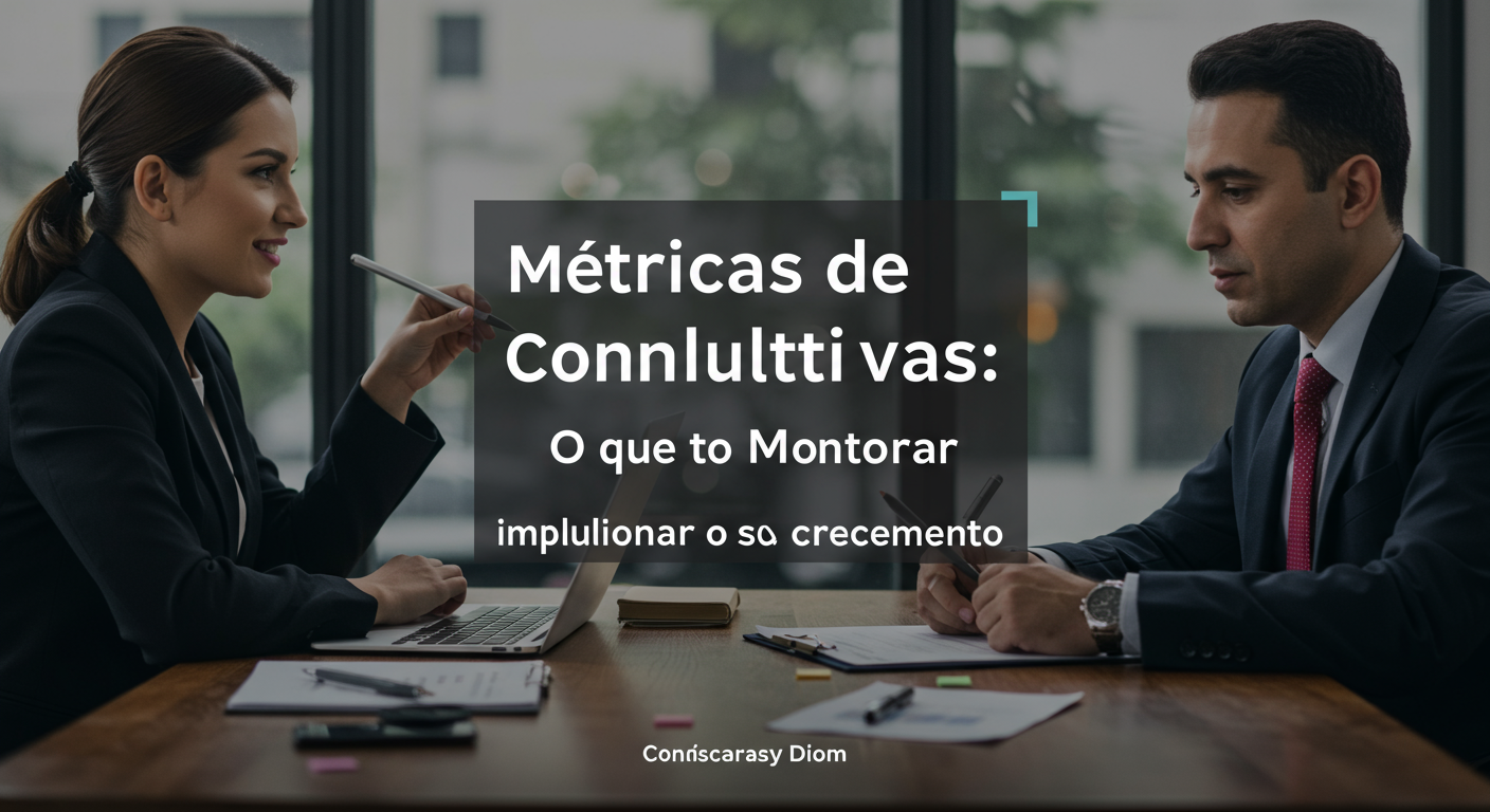 Métricas de Vendas Consultivas: O que Monitorar para Impulsionar o Seu Crescimento