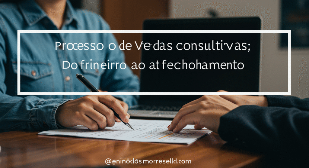 O Processo de Vendas Consultivas: Do Primeiro Contato ao Fechamento