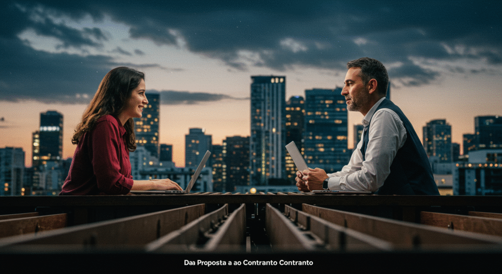 Imagem para Da Proposta ao Contrato: As Estratégias de Fechamento Consultivo que Transformam 'Quero Pensar' em 'Quero Comprar!'
