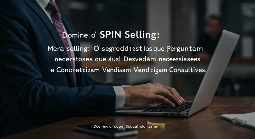 Imagem para Domine o SPIN Selling: O Segredo das Perguntas que Desvendam Necessidades e Concretizam Vendas Consultivas