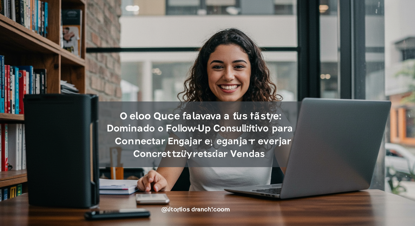 Imagem para O Elo Que Faltava: Dominando o Follow-Up Consultivo para Conectar, Engajar e Concretizar Vendas