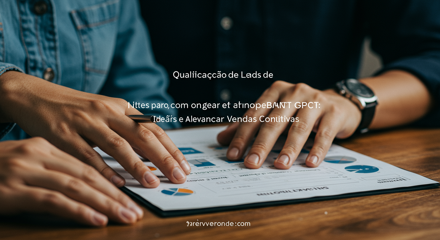 Imagem para Qualificação de Leads com BANT e GPCT: A Chave para Identificar Compradores Ideais e Alavancar Vendas Consultivas